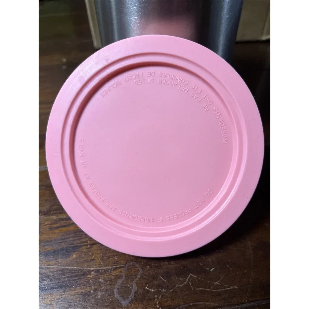 Stainless Steel Pint Containers & Lids Compatible with Ninja Creami Ice Cream